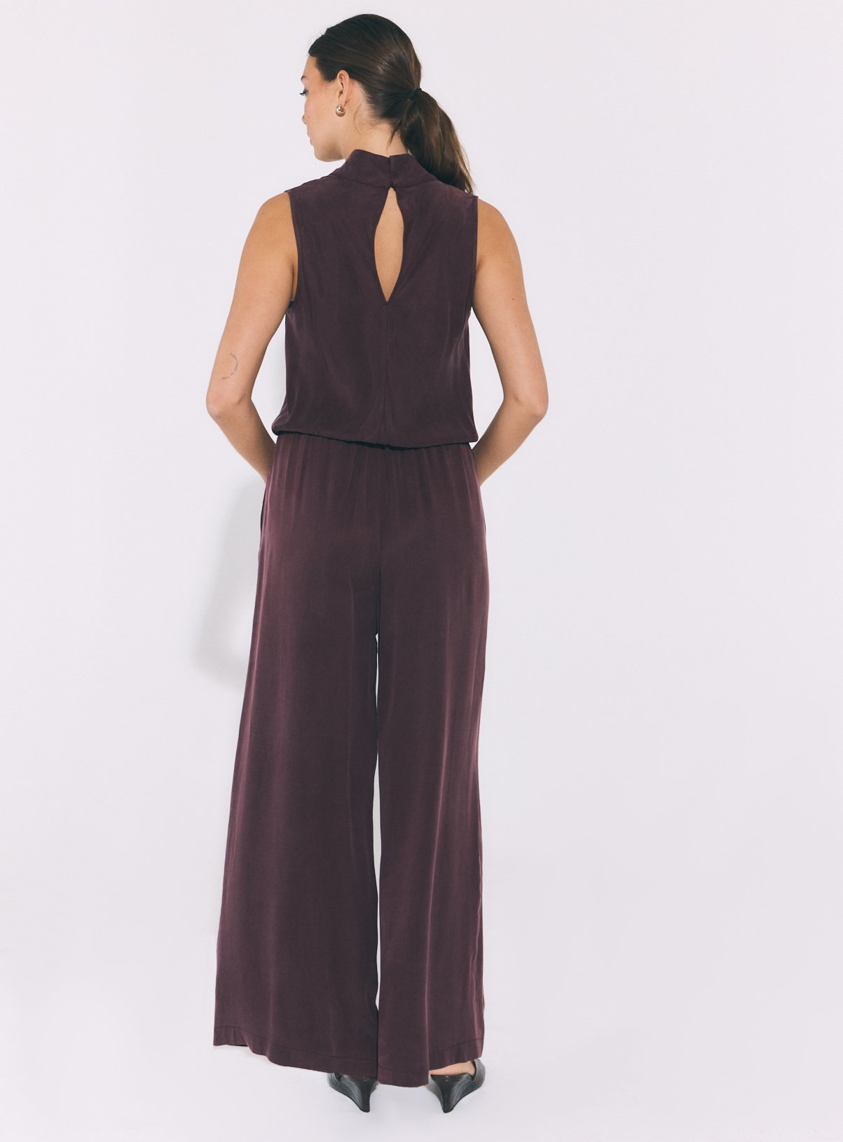 Sandwash Cowl Neck Jumpsuit 10 - Image 4 thumbnail